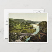 ブラックウォーター川。リズモア。アイルランドのウォーターフォード ポストカード (正面/裏面)