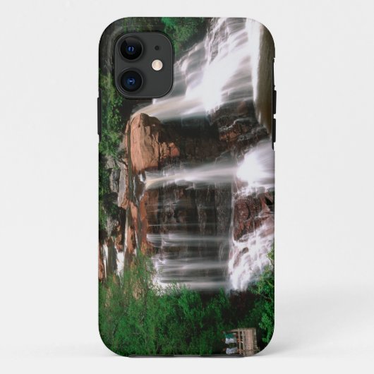 ブラックウォーター滝、ウェストバージニア州、風景 Case-Mate iPhoneケース (裏面)