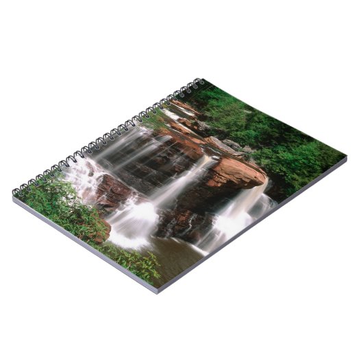 ブラックウォーター滝,ウェストバージニア,名勝, ノートブック (左側)