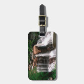 ブラックウォーター滝，ウェストバージニア，名勝， ラゲッジタグ (正面縦)