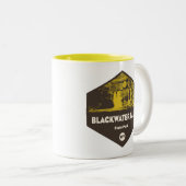 ブラックウォーター秋州パークウェストバージニア ツートーンマグカップ (正面右)
