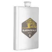 ブラックウォーター秋州パークウェストバージニア フラスク (右)