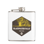 ブラックウォーター秋州パークウェストバージニア フラスク (正面)
