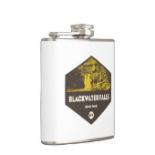 ブラックウォーター秋州パークウェストバージニア フラスク (右)