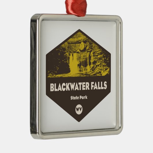 ブラックウォーター秋州パークウェストバージニア メタルオーナメント (右)