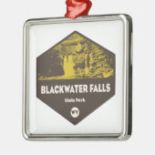 ブラックウォーター秋州パークウェストバージニア メタルオーナメント (左)