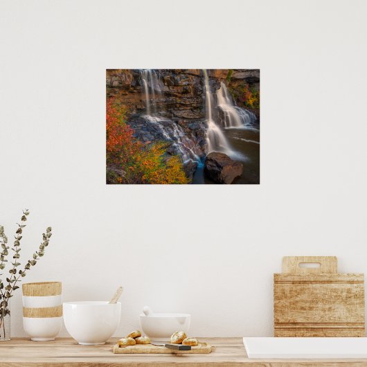 ブラックウォーター秋州パーク |ウェストバージニア ポスター (キッチン)