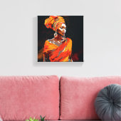 ブラックウォールアート キャンバスプリント (インサイチュ (リビング))