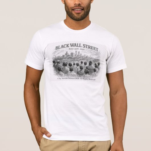 ブラックウォールストリートTシャツ Tシャツ (正面)