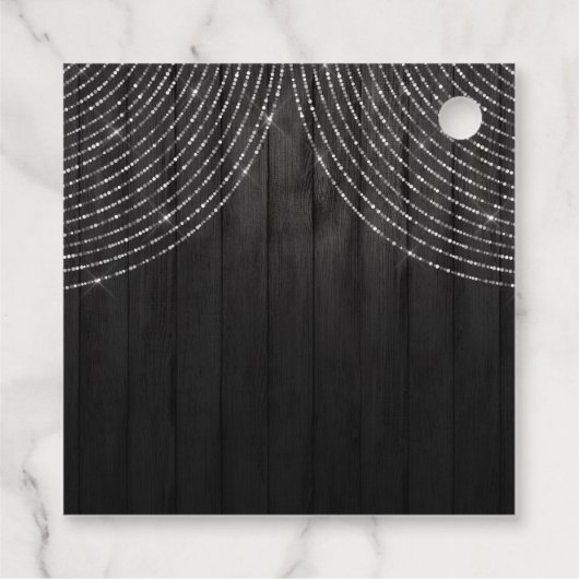 ブラックウッドにシルバーダイヤモンドドレスキンセアニェラ フェイバータグ (裏面)