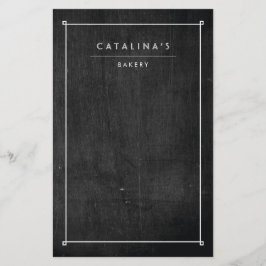 ブラックウッドのArt Decoテキスト チラシ