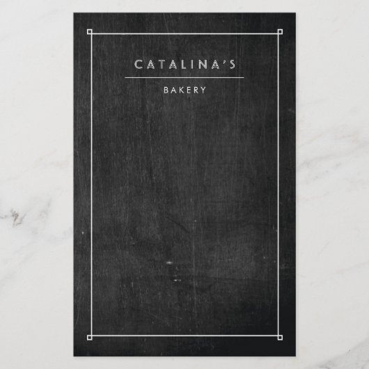 ブラックウッドのArt Decoテキスト チラシ (正面)