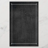 ブラックウッドのArt Decoテキスト チラシ (裏面)