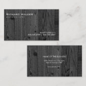 ブラックウッドクラシックプロフェッショナルレトロクール 名刺 (正面/裏面)