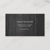 ブラックウッドクラシックプロフェッショナルレトロクール 名刺 (裏面)