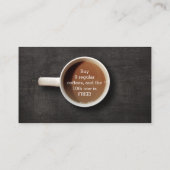 ブラックウッドコーヒーショップロイヤリティカード ロイヤリティカード (裏面)