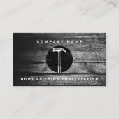 ブラックウッドハンマーホーム建物建築 名刺 (正面)