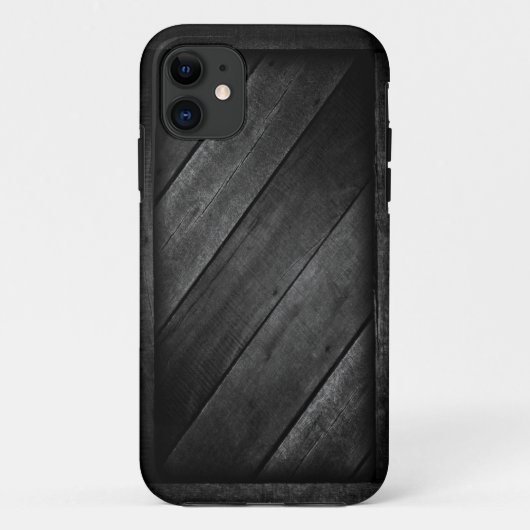 ブラックウッドパターンiPhoneケース Case-Mate iPhoneケース (裏面)
