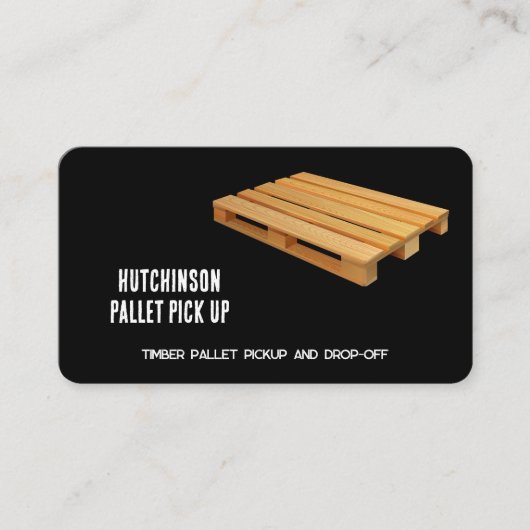 ブラックウッドパレット 名刺 (正面)