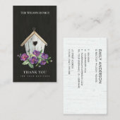 ブラックウッドフローラバードハウスサンキュー不動産仲介業者 名刺 (正面/裏面)