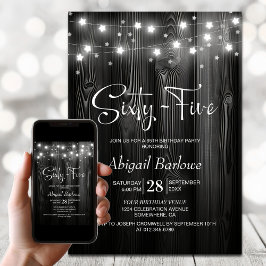 ブラックウッド65th誕生日パーティー 招待状