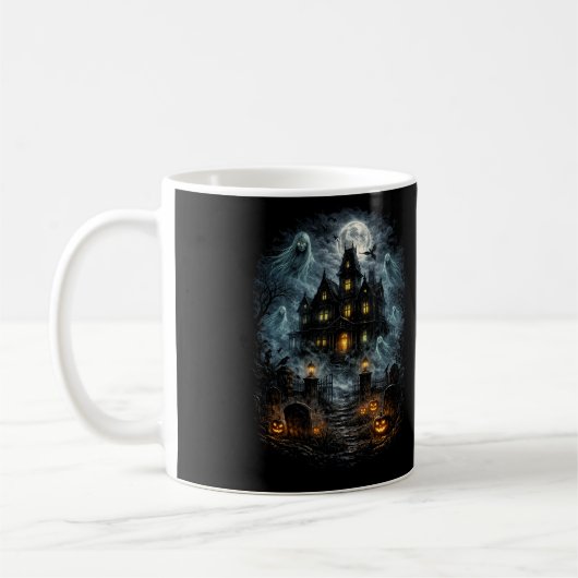 ブラックウッド・マナーのささやき コーヒーマグカップ (左)