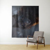 ブラックウルフ タペストリー (インサイチュ)