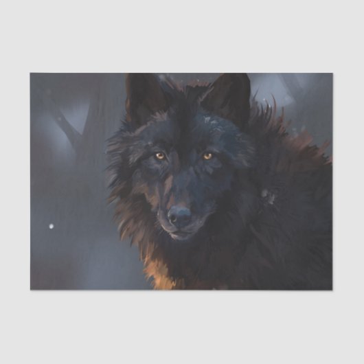 ブラックウルフ 薄葉紙 (正面)