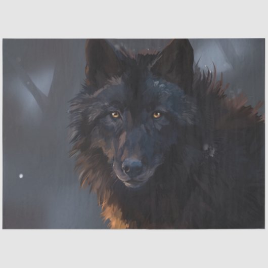 ブラックウルフ 薄葉紙 (正面)