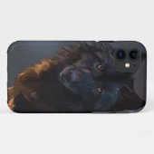 ブラックウルフ Case-Mate iPhoneケース (裏面(横))