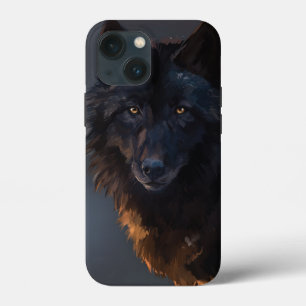 ブラックウルフ iPhone 13 MINIケース