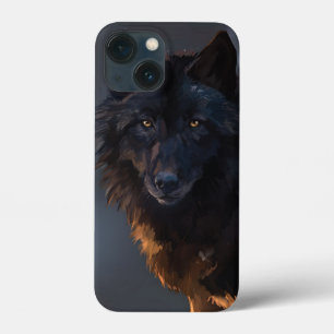 ブラックウルフ iPhone 13 MINIケース