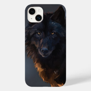 ブラックウルフ Case-Mate iPhone 14 PLUSケース