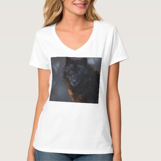 ブラックウルフ Tシャツ (正面)