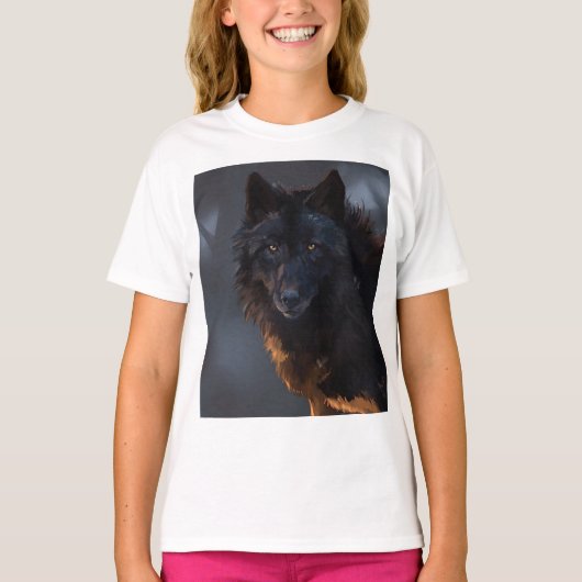 ブラックウルフ Tシャツ (正面)