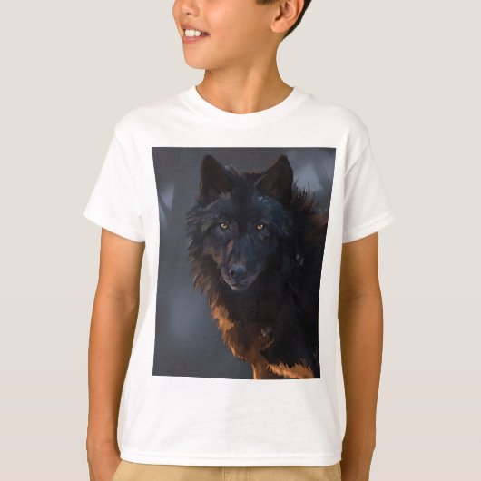 ブラックウルフ Tシャツ (正面)