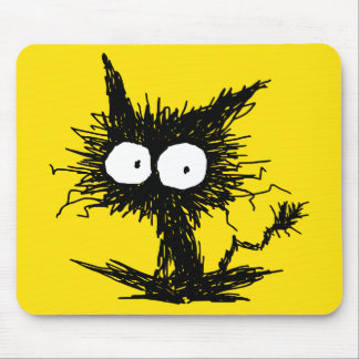 ブラックウンケンプトキッテンガビガビ マウスパッド