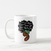 ブラックウーマンディヴァクイーンマグ コーヒーマグカップ (左)