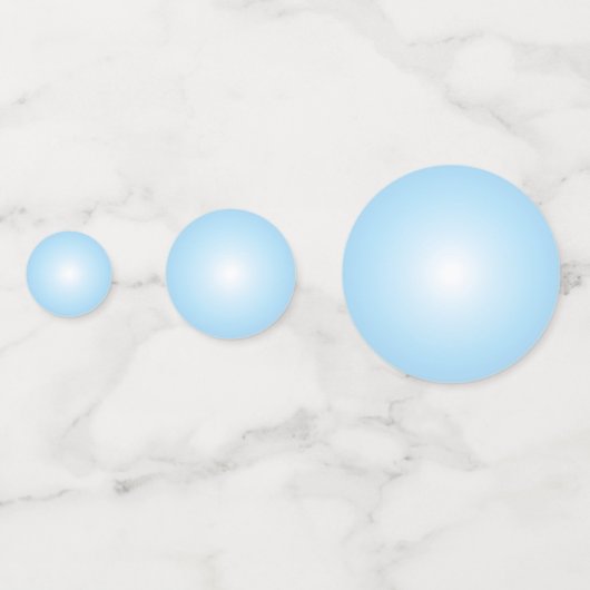 ブラックウーマンポップブルーバブルガム コンフェッティ (裏面)