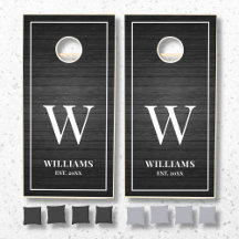 ブラックウ素朴ィードプランクスファミリー名モノグラム