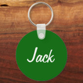 ブラックエイトボールカスタムキーチェーンギフト キーホルダー (裏面)