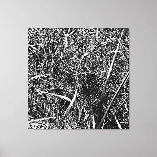 ブラックエイリアングラス キャンバスプリント (正面)