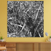 ブラックエイリアングラス キャンバスプリント (インサイチュ (リビング))