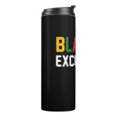 ブラックエクセレンス黒誇りを持った タンブラー (回転左)