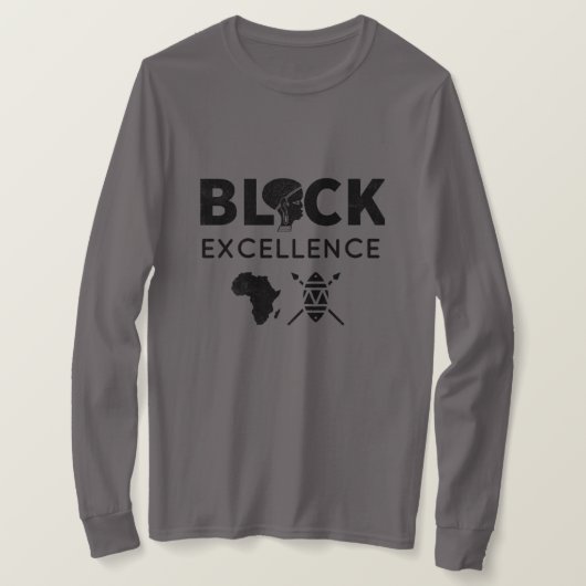 ブラックエクセレンスTシャツ Tシャツ (デザイン正面)