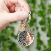 ブラックエストナイトグループと月 キーホルダー (手)