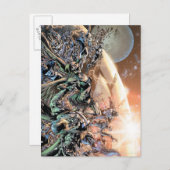 ブラックエストナイトグループと月 ポストカード (正面/裏面)