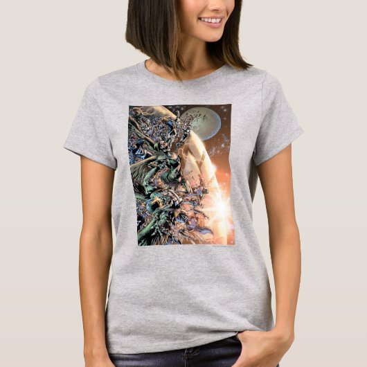 ブラックエストナイトグループと月 Tシャツ (正面)