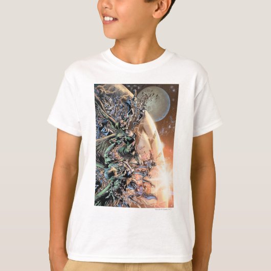 ブラックエストナイトグループと月 Tシャツ (正面)