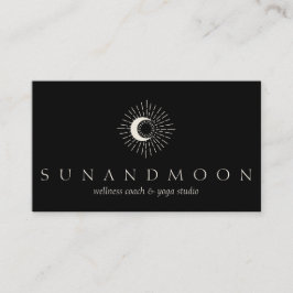 ブラックエナジーヒーリングサンムーンスピリチュアル 名刺